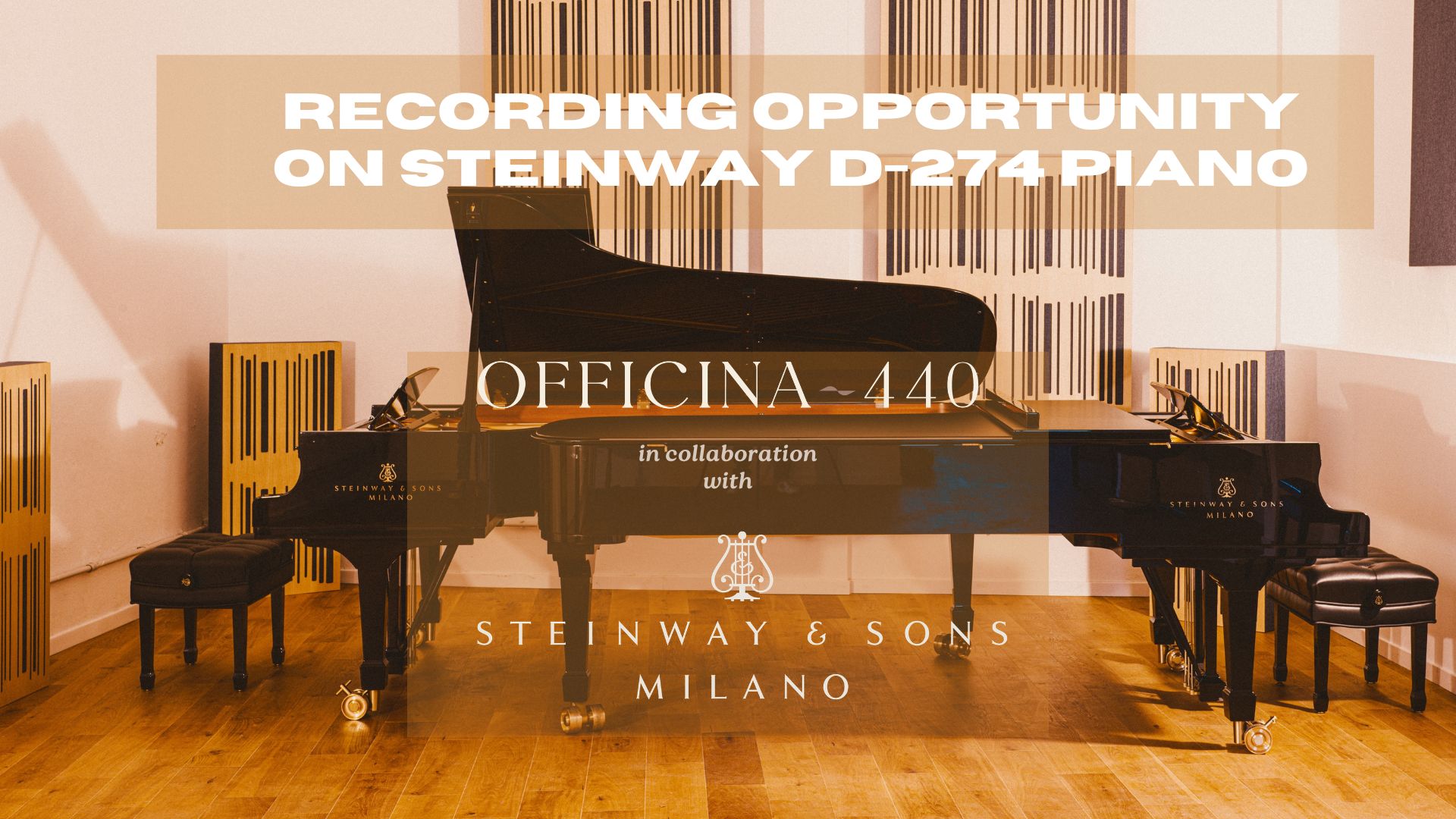 Steinway Piano Project Officina440 Steinway Officina440 Cima Streams project