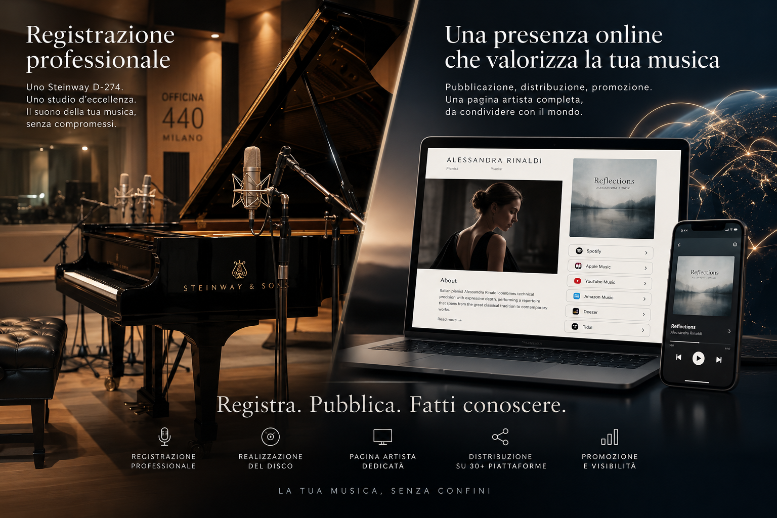 Steinway Pianista Progetto Cicerone